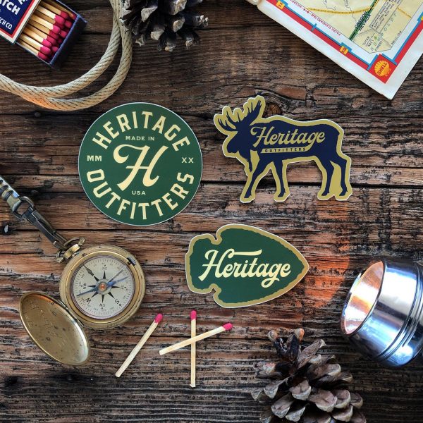 Heritage Outfitters Stickers