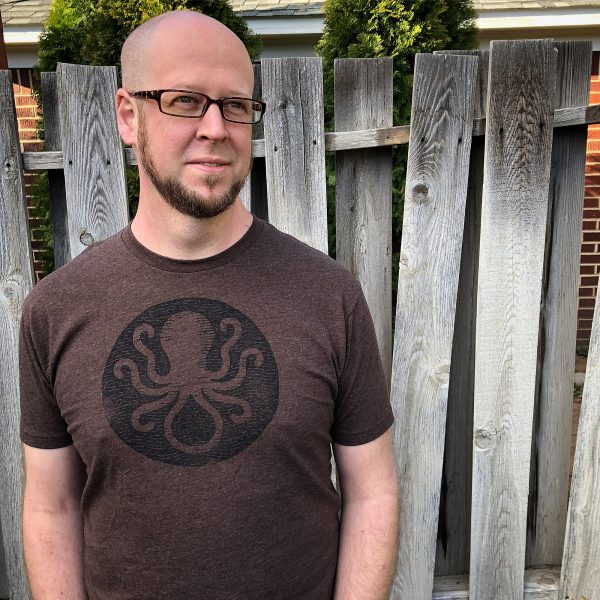 Invisible Ink Octopus Logo Tee
