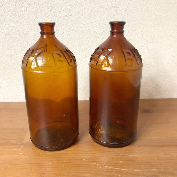 Antique Purex Bottles