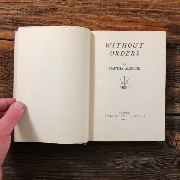 Without Orders Hardcover Book