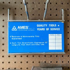 Ames Pegboard Display Rack