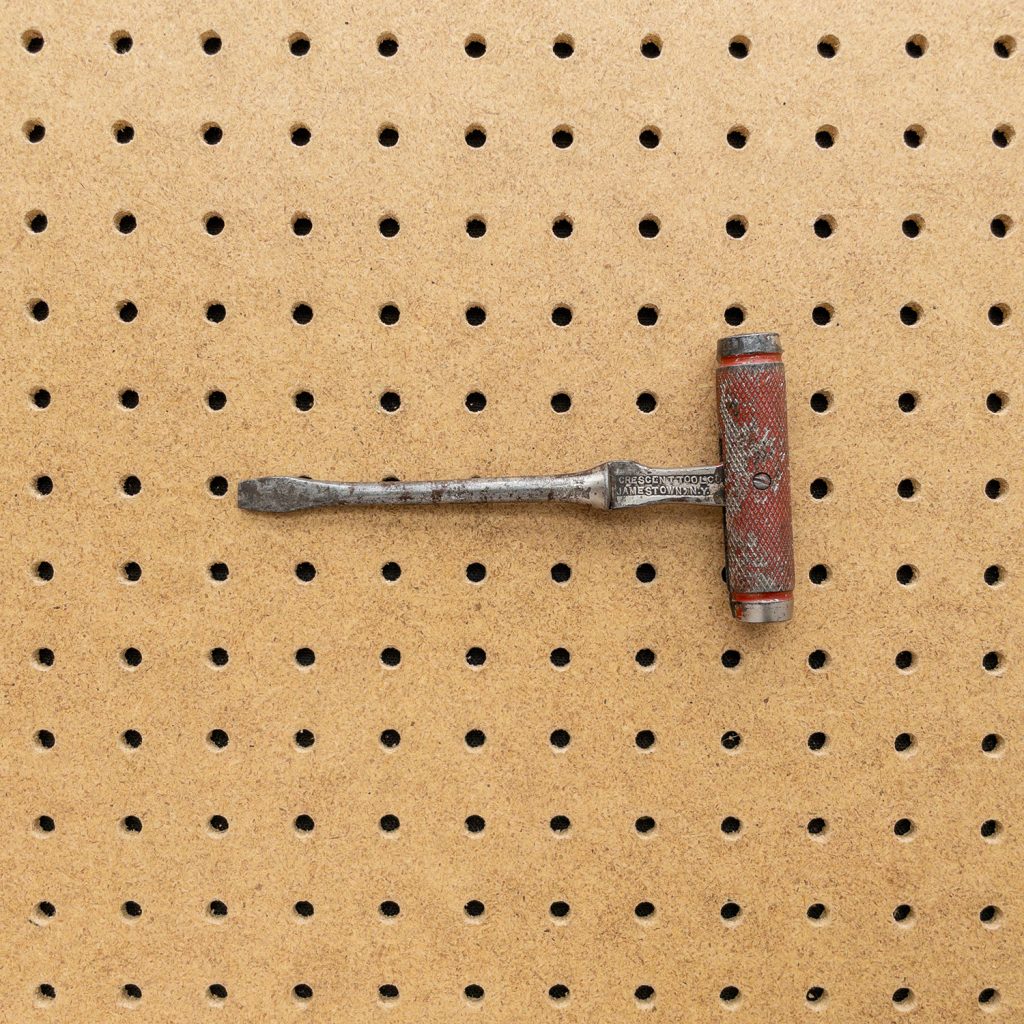 Vintage Crescent Tool Co. T Handle Folding Flathead Screwdriver