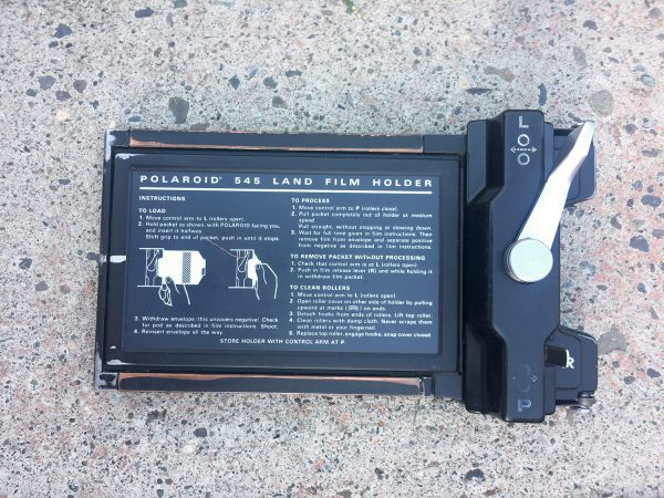 Polaroid 545 Land Film Holder