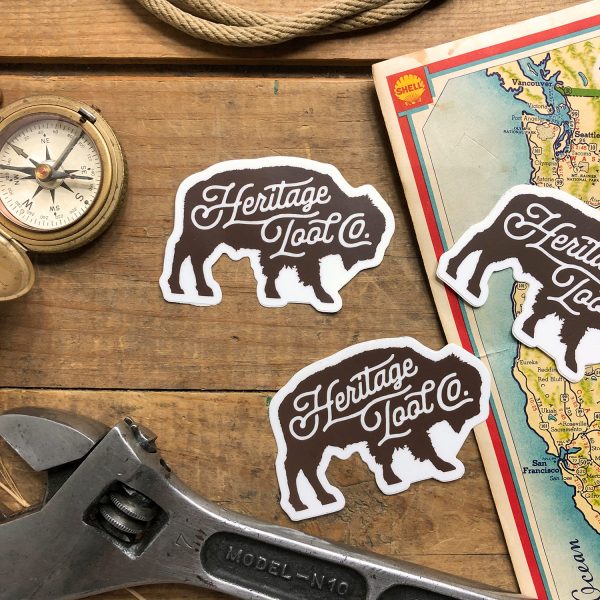 Heritage Tool Co. Buffalo Sticker
