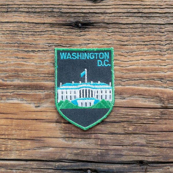 Vintage Washington DC Embroidered Patch