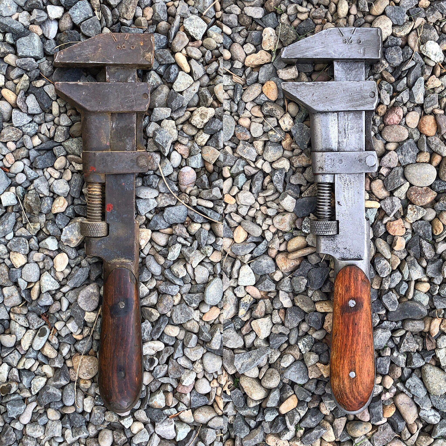 Antique wrench restoration