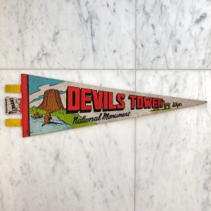 Devils Tower National Monument Pennant