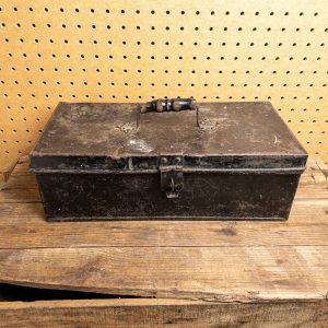 Black Metal Storage Box