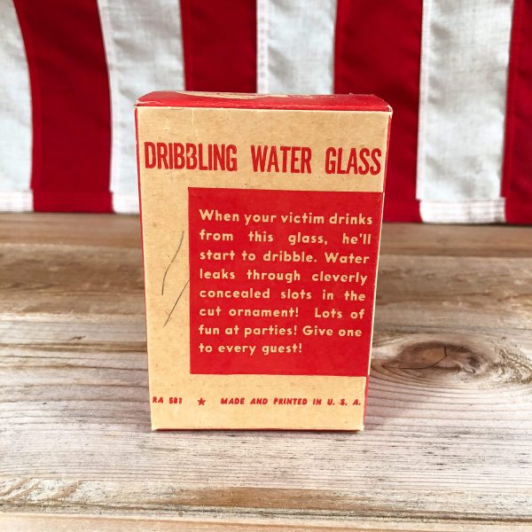 Dribbling Water Glass