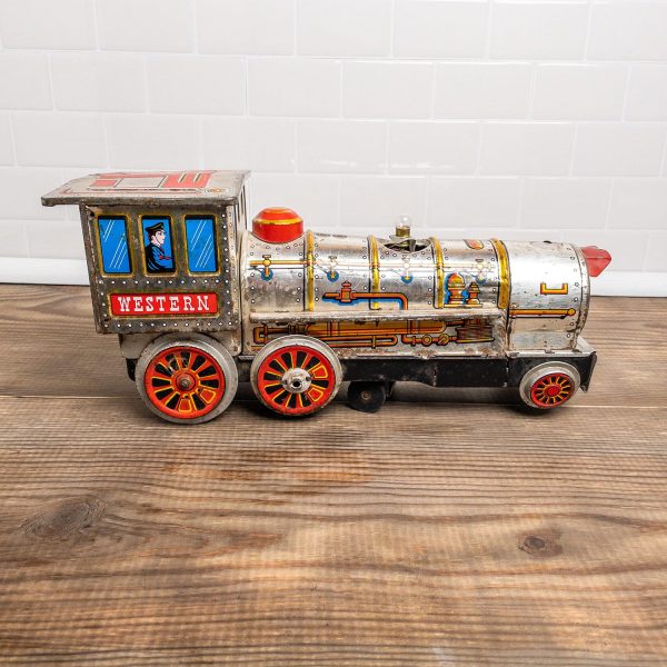 Tin Litho Western Toy Train