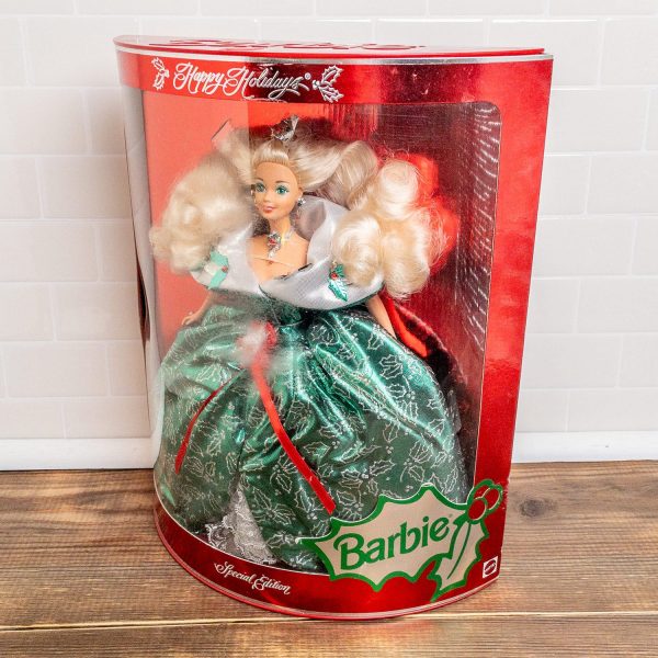 Happy Holidays Barbie 1995