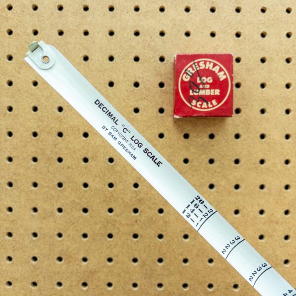 Gresham Log and Lumber Scale No. 50-C Tape Measure