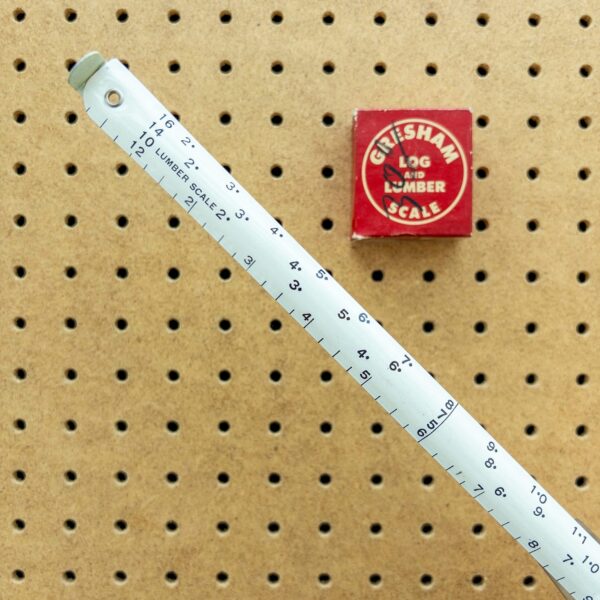 Gresham Log and Lumber Scale No. 50-C Tape Measure