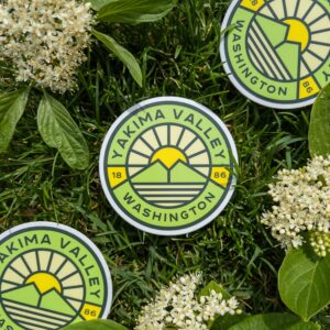 Green Yakima Valley Sticker