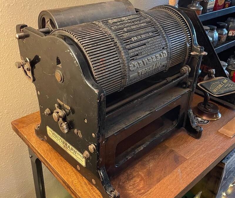 Multigraph No. 60 Printing Press